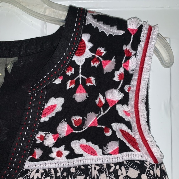 Anthropologie One September Austin Embroidered Top - Picture 7 of 16